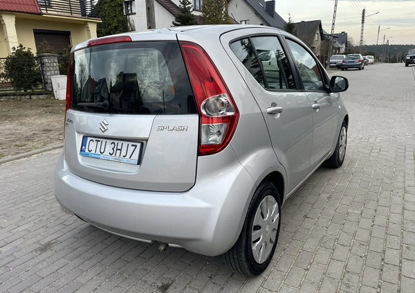 Suzuki Splash cena 13300 przebieg: 127000, rok produkcji 2010 z Suchedniów małe 232